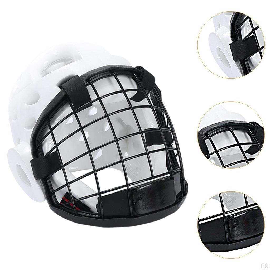 Karate Headgear Ice Hockey Helmet Portable Practical Sports Hat Martial Arts Taekwondo
