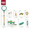 Kids' Outdoor Adventure Insect Observation Kit with Magnifying Glass, Butterfly Net, and Exploration Tools