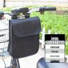 Borsa portaoggetti impermeabile per manubrio per biciclette, motociclette e veicoli elettrici
