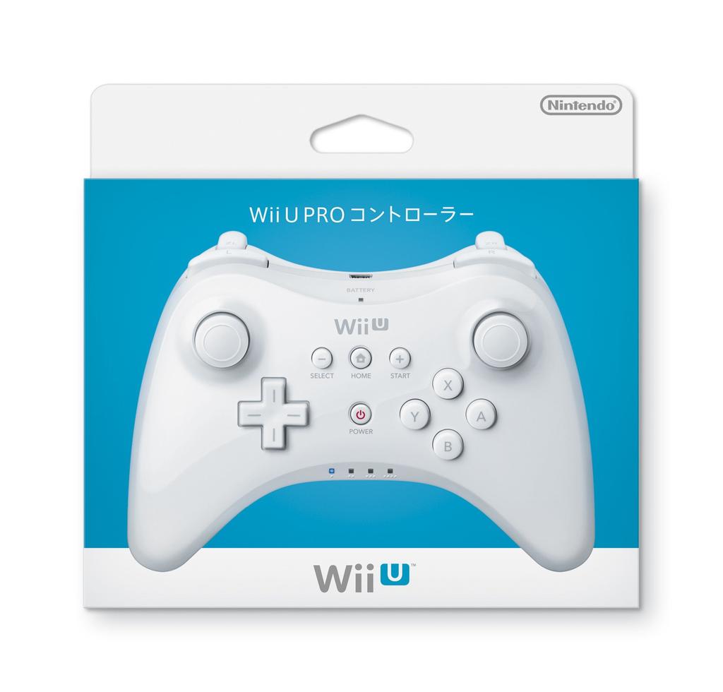 Wii U PRO Controller (shiro)