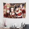 Halloween Demon Slayer Cutecore Tapestry Wall Hanging Blanket Tapestry Home Decor Items Wall Decorations