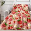 Halloween Pumpkin Spider Web Flannel Blanket Soft Warm Home Throw Gift