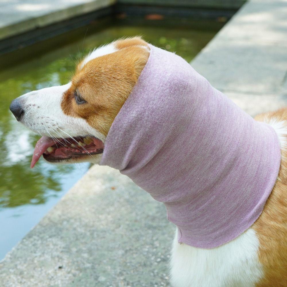 Geräuschreduzierung Hund Katze Kopfbedeckung Acrylfasern Haustier Ohrenschützer Warme Haustier Kopfumwicklung Hund Katze