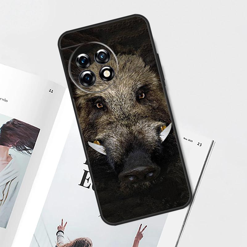 Wild Boar Case For OnePlus Nord CE 5 2 3 4 Lite N30 OnePlus 11 12 13 15 13T 13R 10T 12R 9 10 Pro Cover