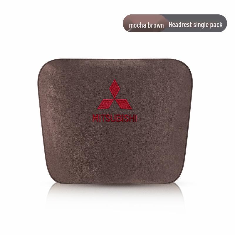 Mitsubishi-Compatible Car Headrest and Lumbar Support Pillow, Maybach Style