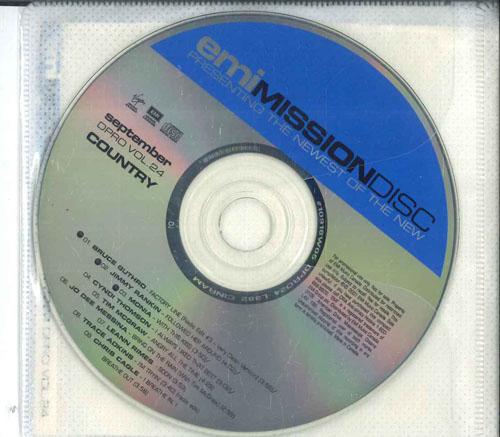 CD РАЗЛИЧНЫЕ Emi Mission Disc Сентябрь Dpro Vol DPROVOL24 EMI MUSIC CANAD 2000 Канада КантриФолк Б/У