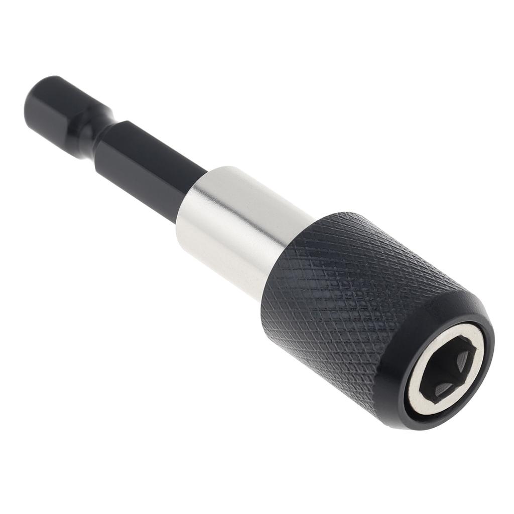 2pcs/4pcs 60mm-140mm Scalable Magnetic Screw Drive Guide Drill Bit for Nuts Drill and Handheld Driver, 1/4 Inch Hex Shank Extension Adapter