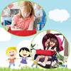 Kids Travel Tray For Car Seat Snack Auto Seat Children's Tray For Travel Car Children's Drawing Board With Storage Bags For RVs