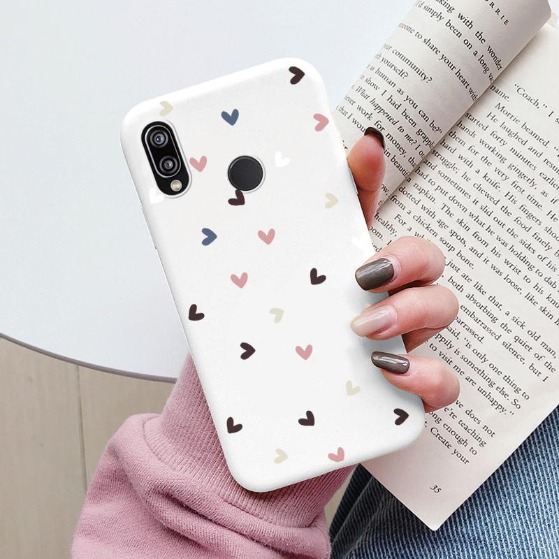 Für Huawei P20 2018 P20 Lite P 20 Pro Hülle Niedliche Cartoons Herz Katze Weiches Silikon Stoßfeste Handyhülle Für Huawei P20 Fundas