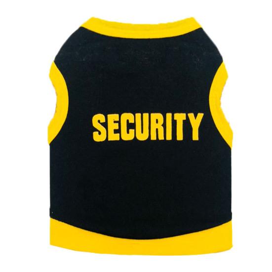 

Dog Vest Letter Printed Breathable Cotton Fashion Puppy Vest for Daily Wear L жёлтый