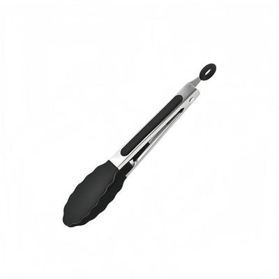 Zhishi 7-inch Silicone Food Tongs