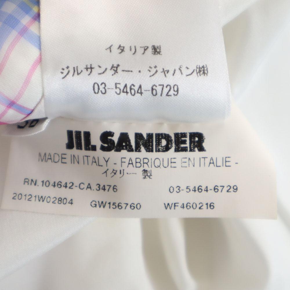 unused JIL SANDER made in Italy Check Pattern tailored jacket 36 Purple Women Used