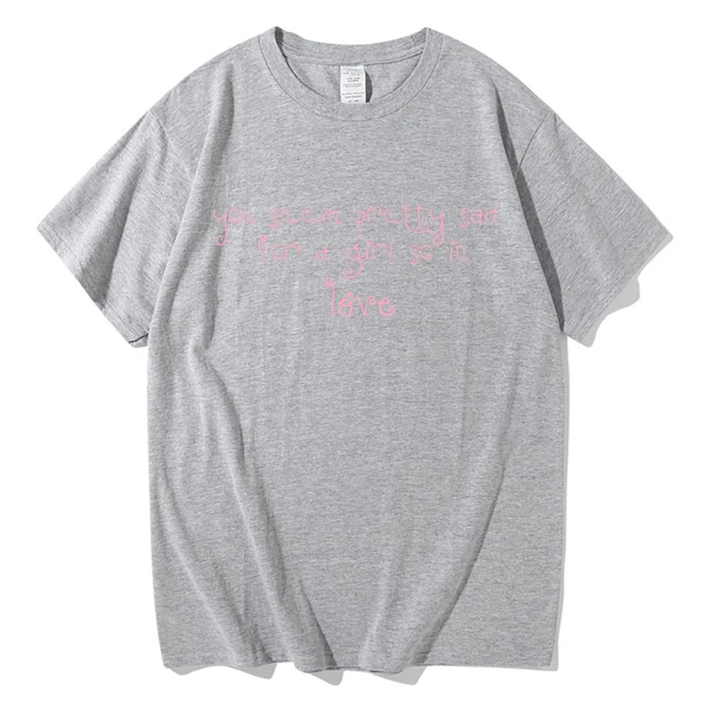 Album You Seem Pretty Sad For A Girl So In Love T Shirt Singer Or3 2026 UnisexUnisex Clothing Harajuku High Quality Cotton Tshirts