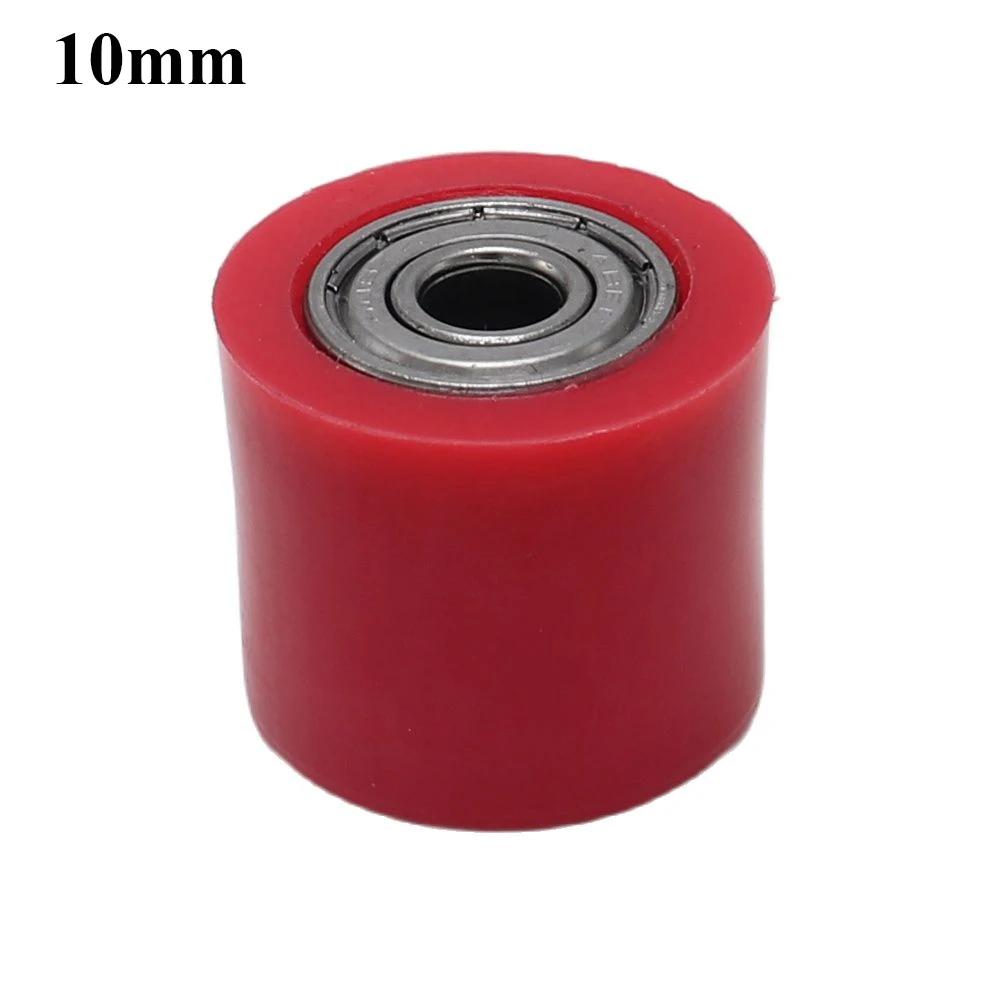 M10 Drive Chain Roller Pulley Wheel Slider Tensioner Wheel Guide For Street Bike Enduro Motorcycle Motocross CRF 10mm
