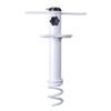 Parasol Stand - MARBUENO SUMMER - Marbueno Parasol Spike - Tube 22-32 Mm - White - 37 Cm Height