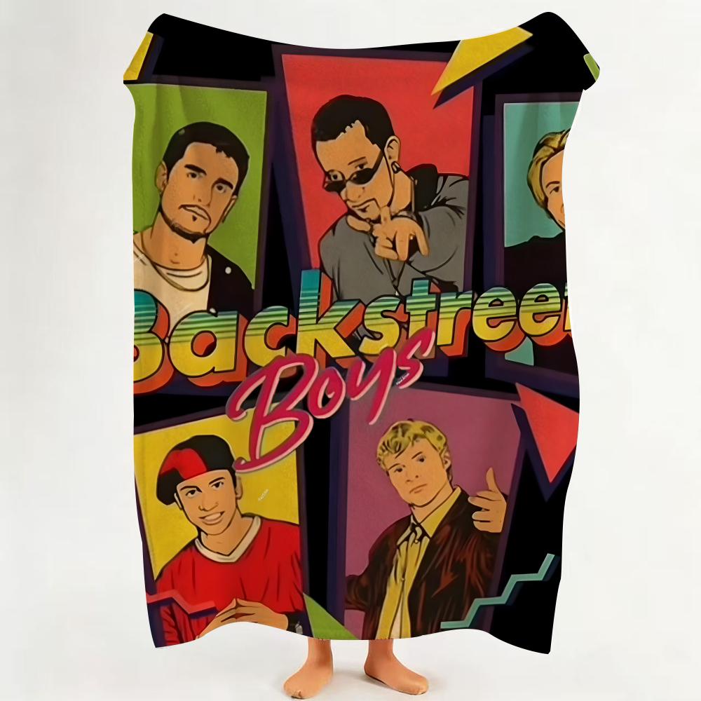 Coperta in Flanella Backstreet B Boys Throw B Adatta per Divano Soggiorno Camera da Letto