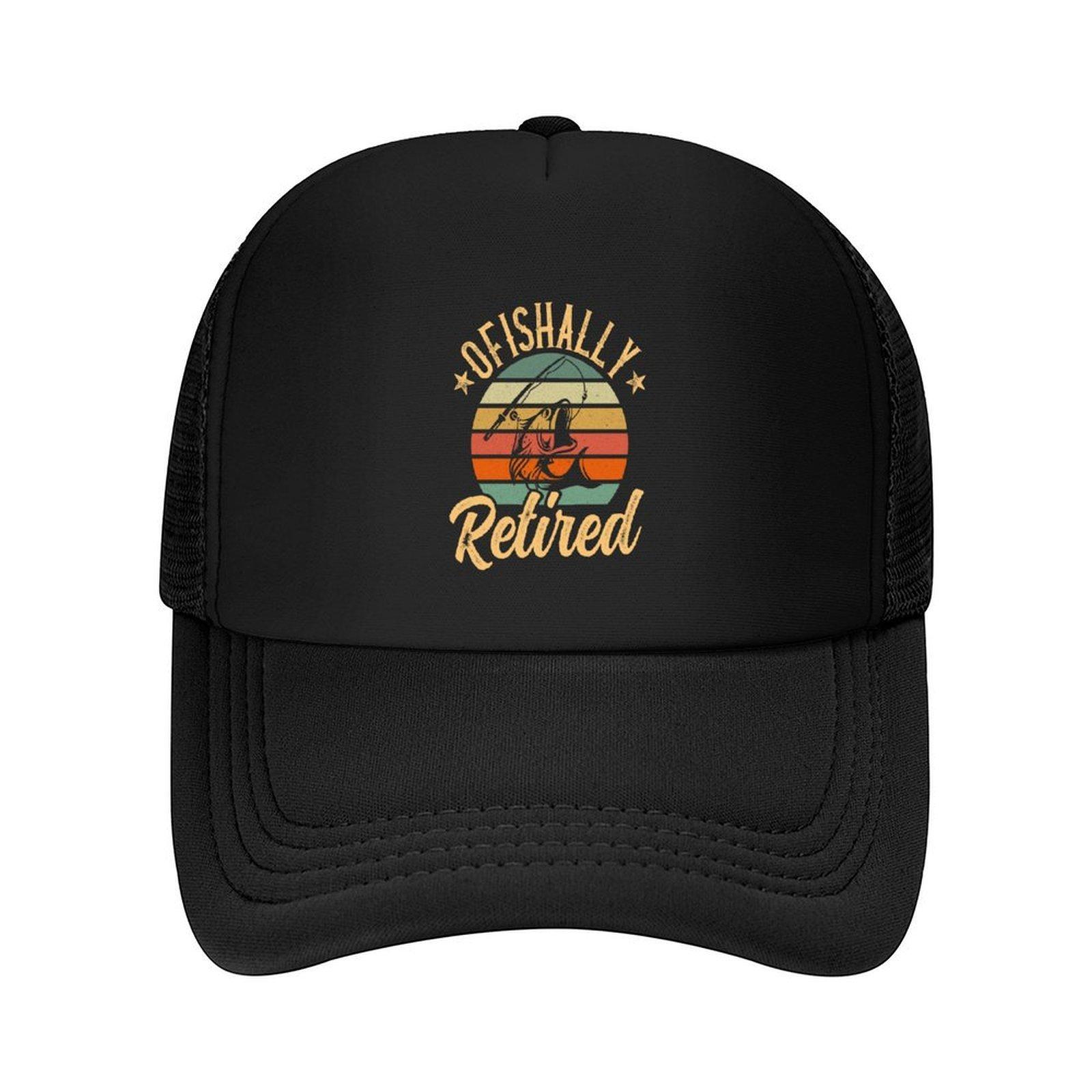 Fishing Retro RetireUnisext Ofishally Retired Baseball Cap Horse Hat Custom Cap Golf Wear Anime Hat Boy Child Womenxs