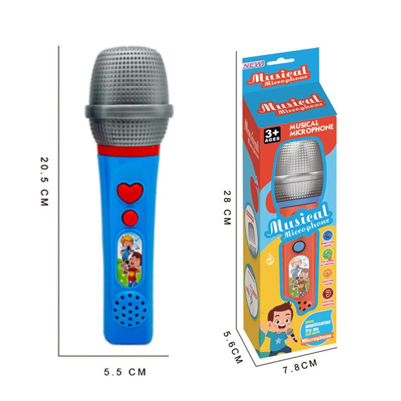 Children's Karaoke Toy Microphone Amplifier for Early Education and Music Play