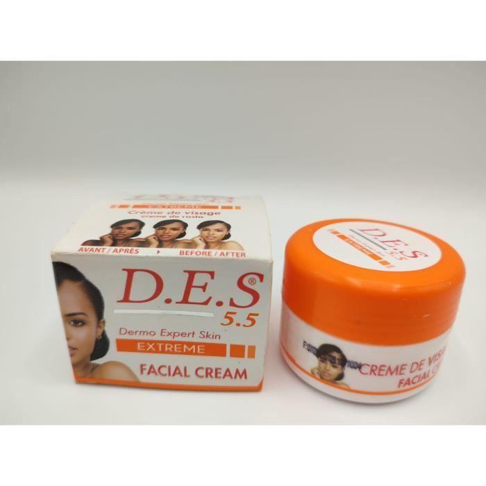 Crème Visage - D E S - 50 Ml - Hypoallergénique - Efficace Contre Imperfections - Mixte