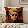 anime intense JJujutsu KKaisen Cushion Cover Pillowcase Antidustmite living Room Sofa Decor Cushion Room