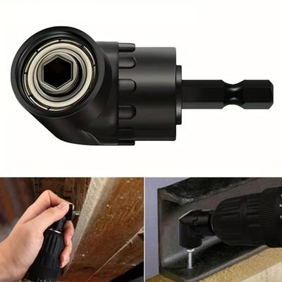 105 grādu bitu adaptera uzgalis, triecienatslēgas pagarināts sešstūra ligzda 1/4" priekš atslēgām un urbjmašīnām, uzlādējami skrūvgrieži vai rokas atslēgas.