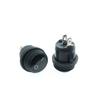 Waterproof KCD6 Round Power Switch with Light, Tripod Design, 2-Position, 23mm Outer Diameter, 20mm Hole Diameter