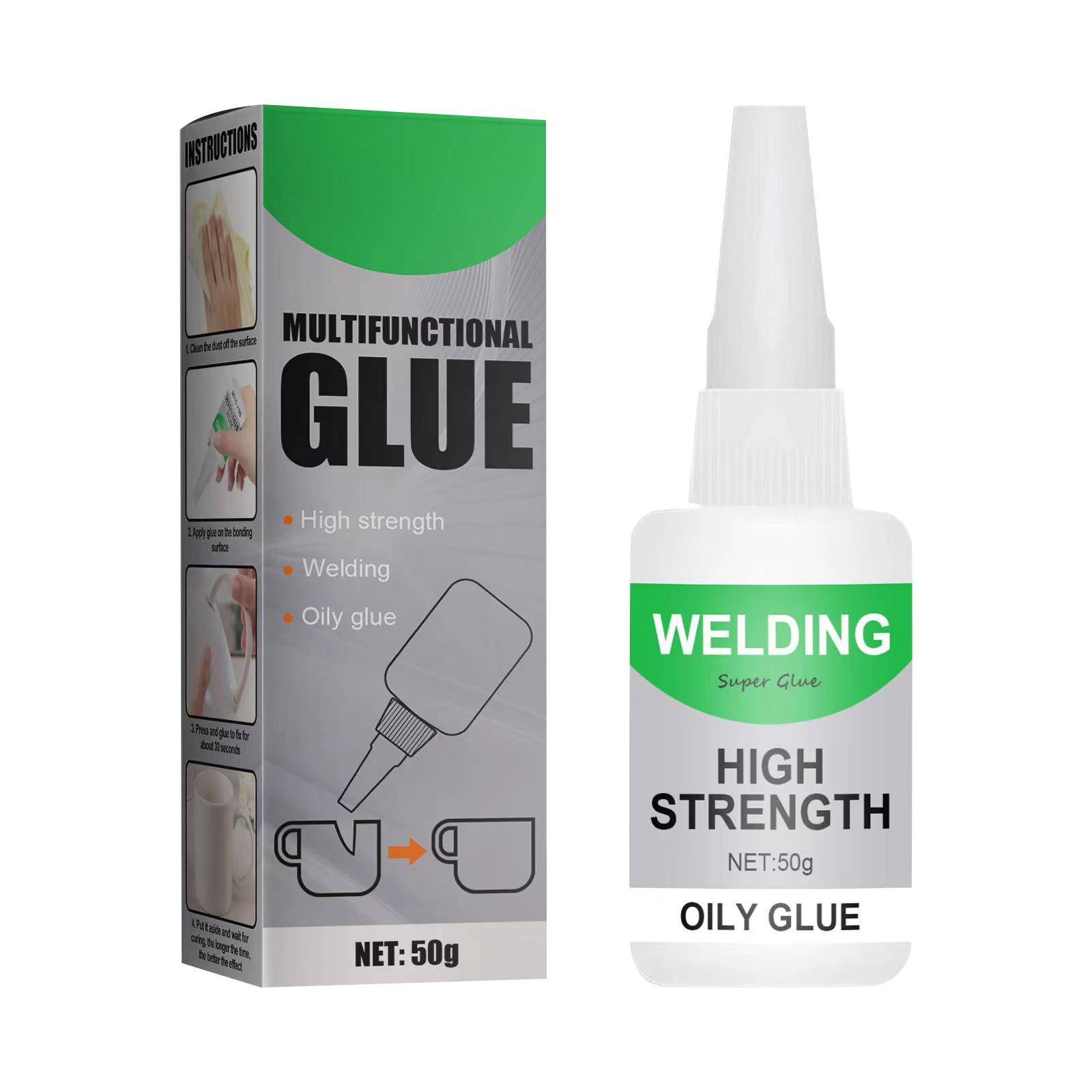 

Universal Super Glue Strong Plastic Glue For Resin Ceramic Metal Glass 50ml One Size