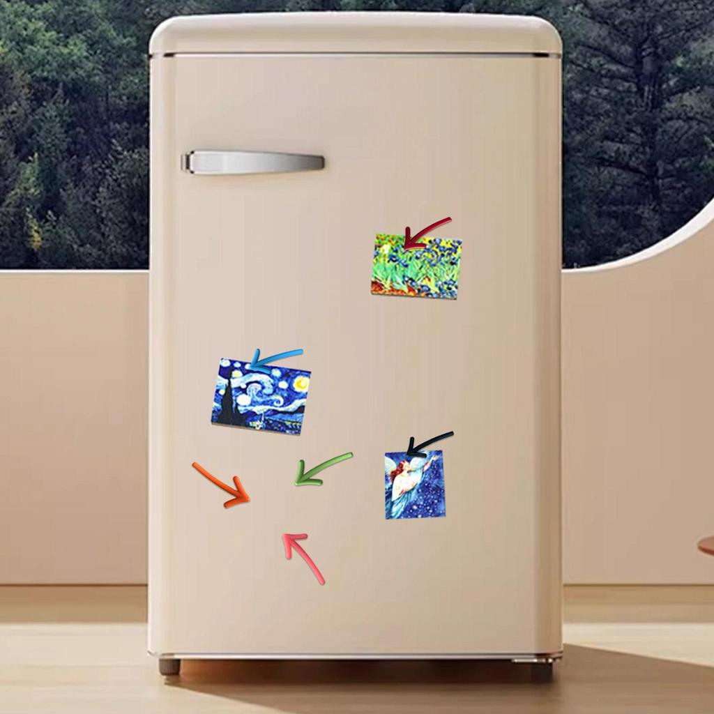 Cute Fridge Magnets For Locker Colorful Arrows Design Decorative Magnets Fridge Magnets For Birthday Easter Notice Board