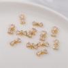 12mm Copper Bow Tie Shape Pendant For Jewelry Making DIY Bracelet Necklace Earring
