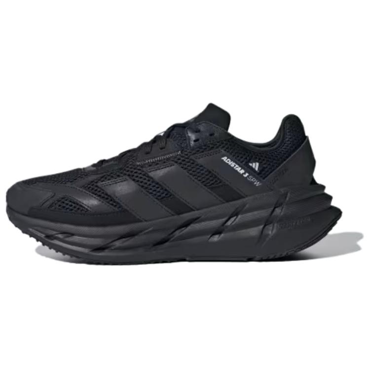 

Adidas Adistar 3 Удобные Универсальные Прочные Низкие Беговые Кроссовки Мужские кроссовка Черный JQ0755 40