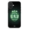 Coque de téléphone - MANIACASE - iPhone 17 - Silicone TPU - Lumineux - Sporting Portugal