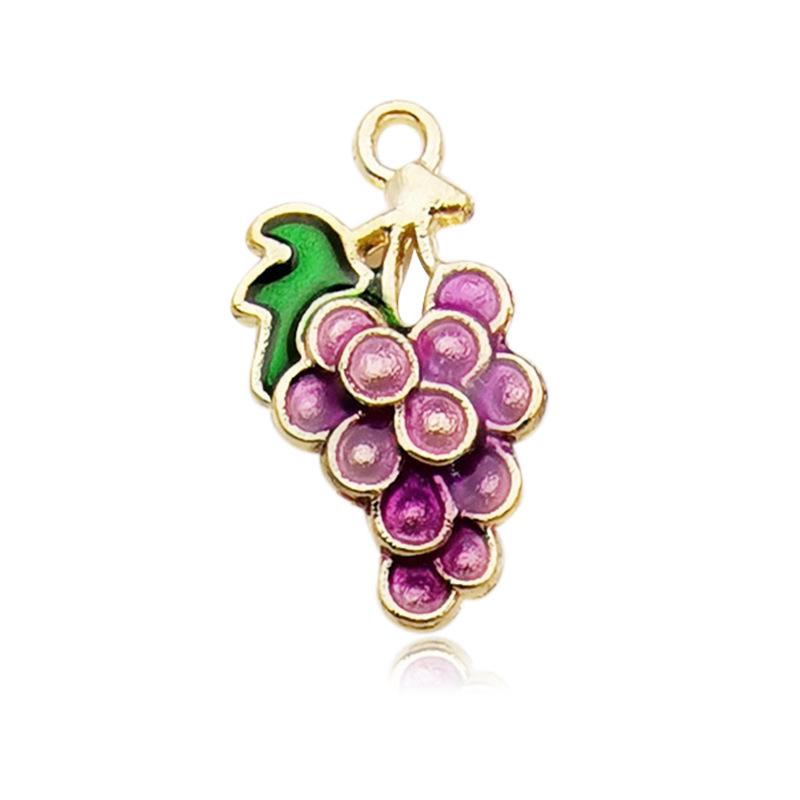 Summer Charm Drip Oil Earrings & Necklace Set - Cute Student Style Dangle Pendant Accessories