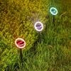Waterproof Solar Garden Lights: Outdoor Courtyard, Lawn, Flower Bed Decoration with Ground Stake & Sensor
