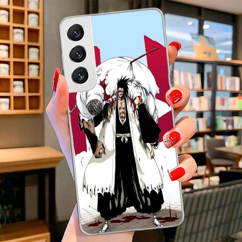 Bleach Zaraki Kenpachi Cover Phone Case For Samsung Galaxy S26 S25 Edge S24 Ultra S23 S22 Plus S21 S20 FE Soft Fundas Shell Gala