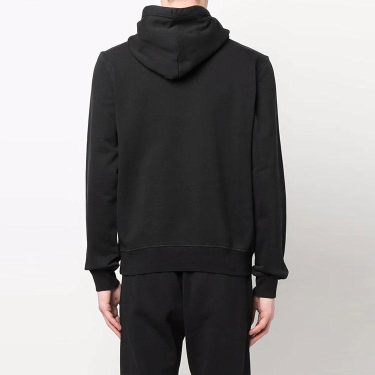 DIESEL Sweatshirts Men's Black Hooded Moderate A037440AJIH-96B