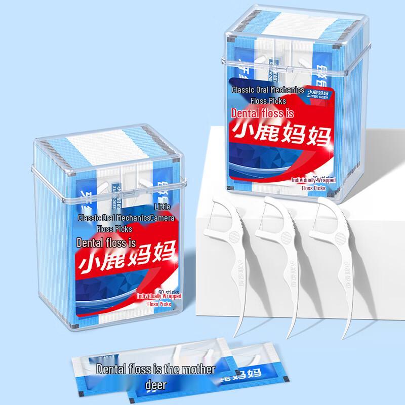 Little Deer Mom Ultra-fine Dental Floss Picks