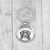 Bernese Mountain Dog, Berner Sennenhund - Keychain with a Dog, Keychain with a Print, Personalized Pendant from the Art-Dog Brand