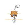 FAIRY TAIL 100 Years Quest Dress-up Natsu Dragneel Lucy Heartfilia Erza Scarlet Gray Fullbuster Chibi Anime Acrylic Keychain Toy