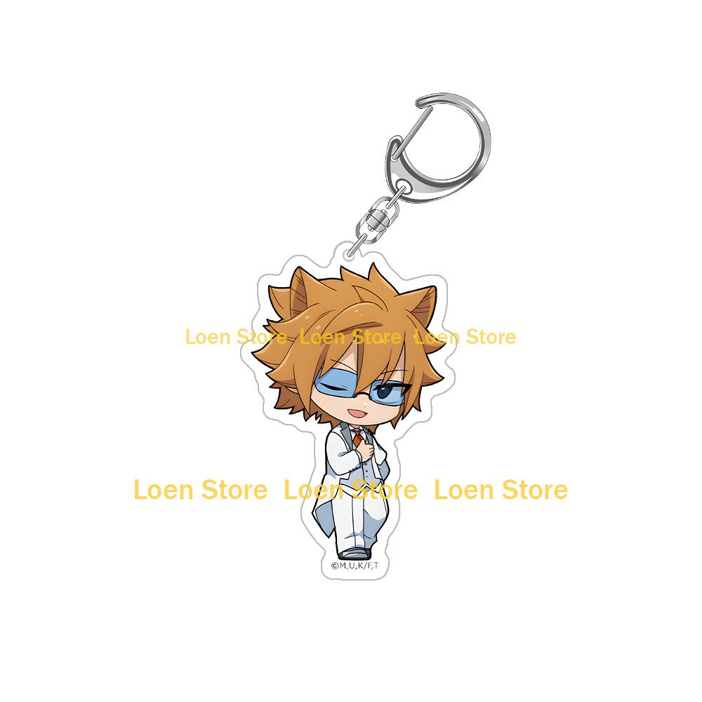 FAIRY TAIL 100 Years Quest Dress-up Natsu Dragneel Lucy Heartfilia Erza Scarlet Gray Fullbuster Chibi Anime Acrylic Keychain Toy