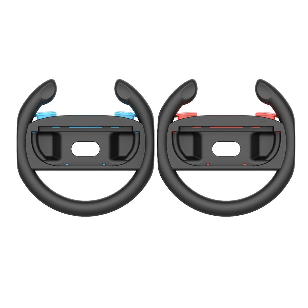 PGTECH GP-362 2Pcs For Nintendo Switch 2 Controller Racing Game Steering Wheel Left and Right Joy-Con Wheel Bracket