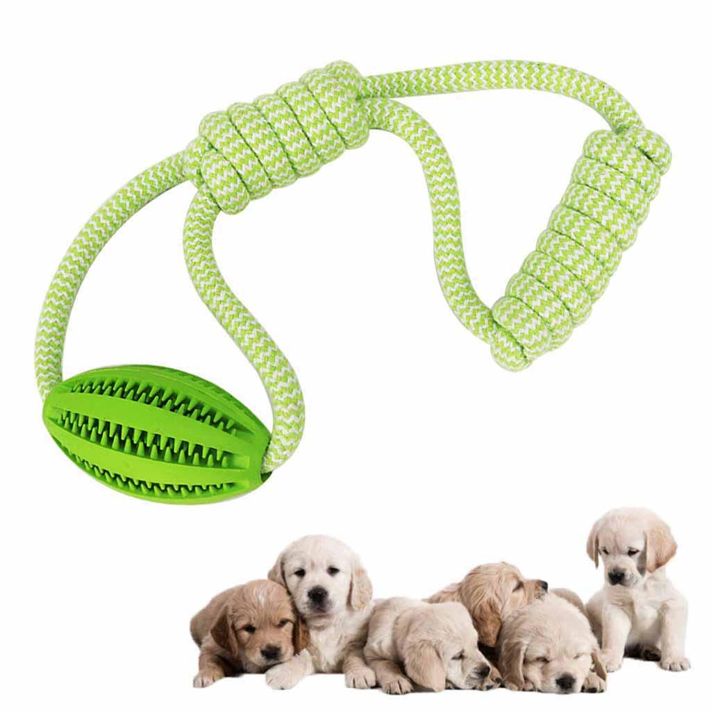 Pet Dog Puppy Chew Toy  Teething Molar Teeth Clean Training Play Tool