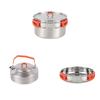 Triceratops 304 Stainless Steel Camping Cookware Set