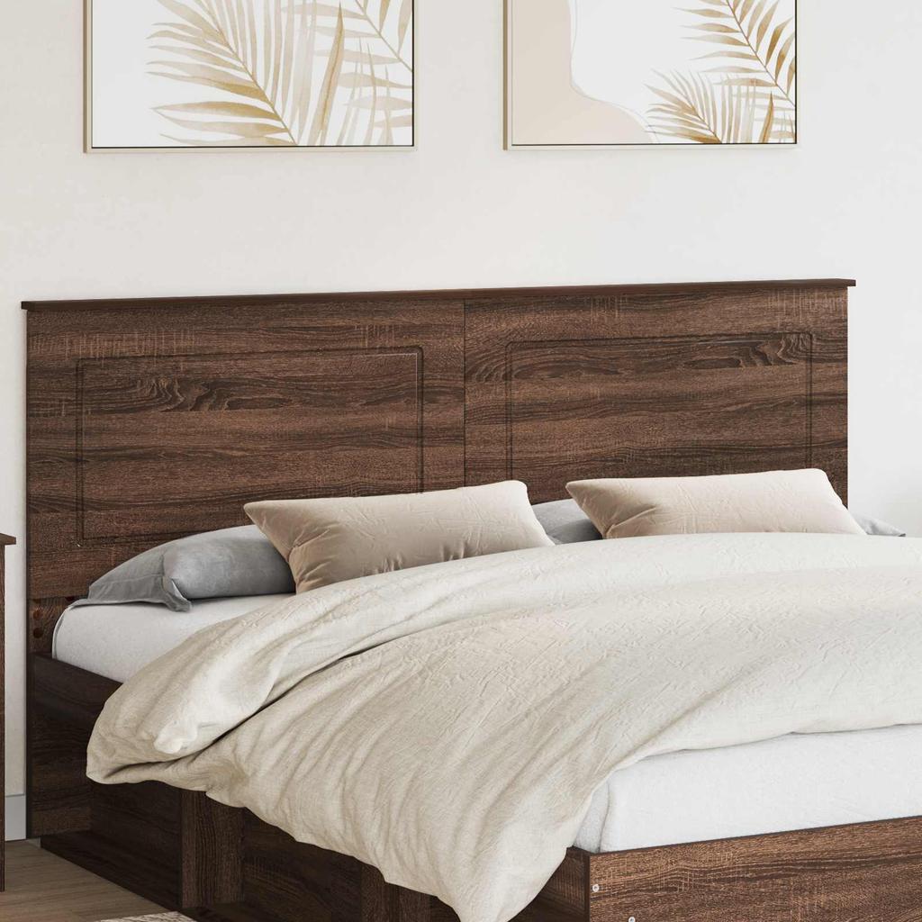 Headboard Brown Oak Look 100 cm Particleboard