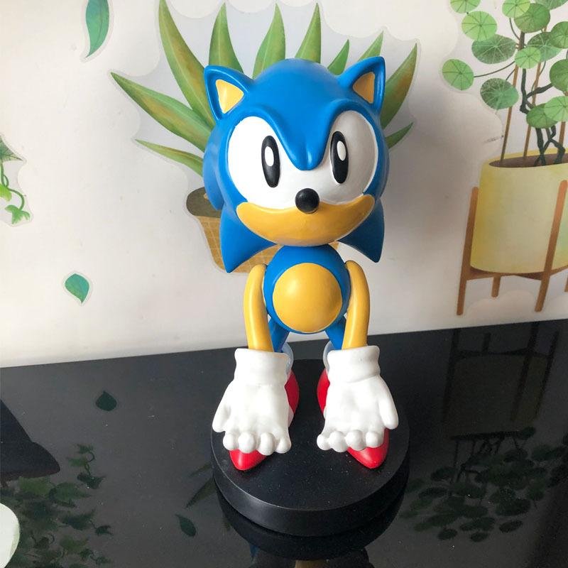 Cartoon Resin Figure Desktop Stand Universal Phone Game Controller Holder Lazy Desk Ornament