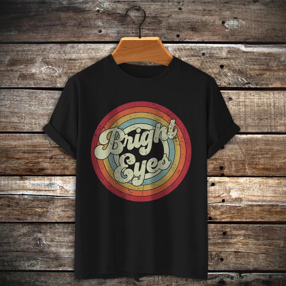 Retro Bright Eyes Band T Shirt Full Size S-5XL S