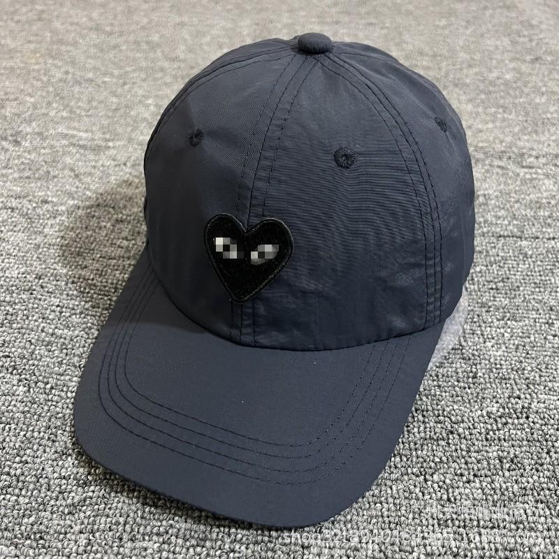 Summer Unisex Baseball Cap Heart Embroidered Outdoor Leisure Duckbill Cap