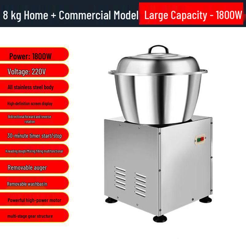 Compact Multi-functional Automatic Dough Mixer for Home Use