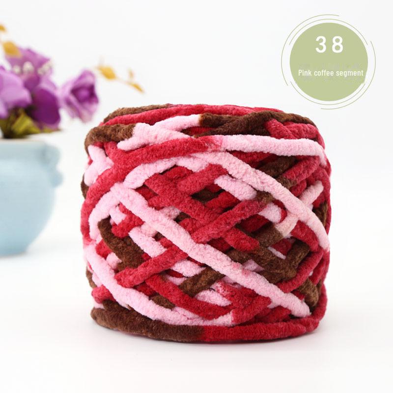 Thick Wool DIY Yarn Ball for Handwoven Crafts - Soft Texture, Easy To Work With, Multiple Colors