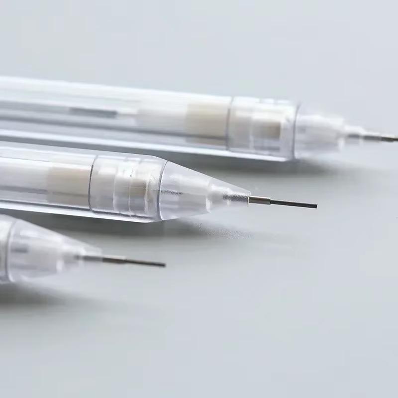 5pcs Mechanical Automatic Pencil 0.5mm/0.7mm Automatic Pencil with Eraser School Student Sketch Writing Stationery Supplies