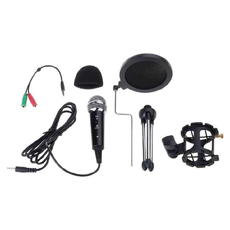 Wireless Live Broadcast Microphones System Environmental Noise Reduction Vocal Effects Sound Card 200M Transmission